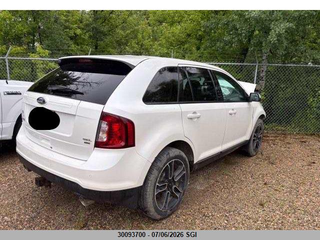 Ford EDGE SEL 2014 2FMDK4JCXEBA76483 Image 3