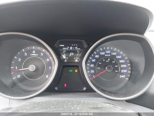 30093718 :رقم المزاد ، 5NPDH4AE8DH245276 vin ، 2013 Hyundai Elantra Gls/limited مزاد بيع