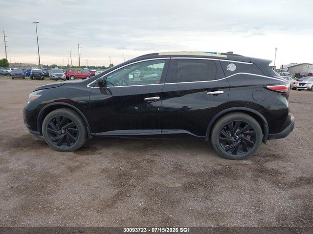 5N1AZ2MH1JN101800 Nissan Murano S/sl/sv/platinum