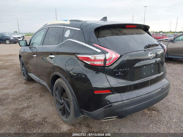 5N1AZ2MH1JN101800 Nissan Murano S/sl/sv/platinum