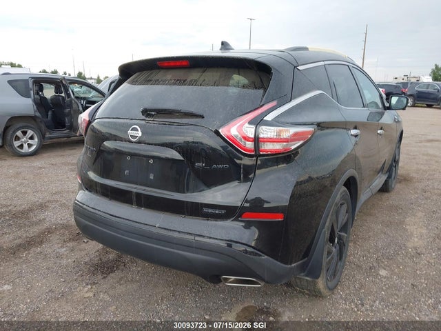 5N1AZ2MH1JN101800 Nissan Murano S/sl/sv/platinum