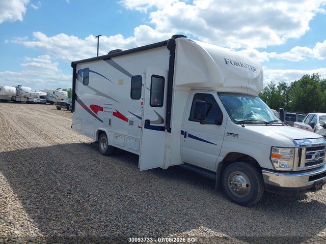 2019 Ford Econoline E450 Super Duty Cutaway Van მანქანა იყიდება აუქციონზე, vin: 1FDXE4FS8KDC20218, აუქციონის ნომერი: 30093733