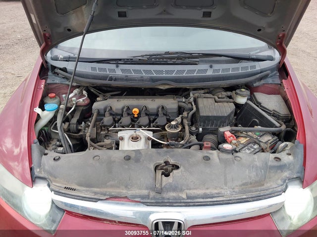 Продажа на аукционе авто 2008 Honda Civic Lx, vin: 2HGFA16598H000412, номер лота: 30093755