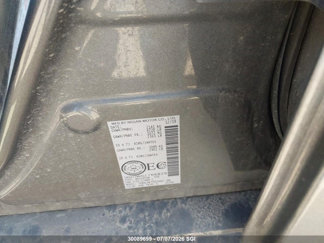Nissan Rogue 2020 5N1AT2MVXLC766829 Image 9