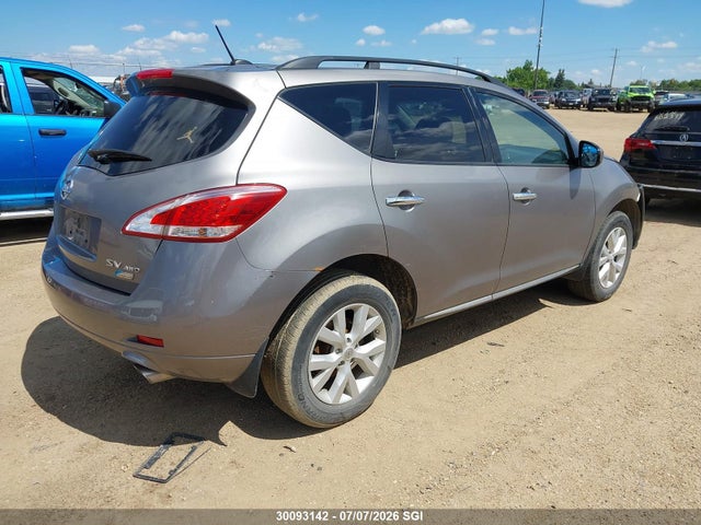 2011 Nissan Murano S/sl/le მანქანა იყიდება აუქციონზე, vin: JN8AZ1MW5BW163049, აუქციონის ნომერი: 30093142
