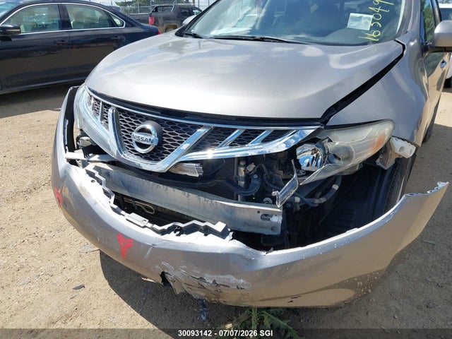 2011 Nissan Murano S/sl/le მანქანა იყიდება აუქციონზე, vin: JN8AZ1MW5BW163049, აუქციონის ნომერი: 30093142