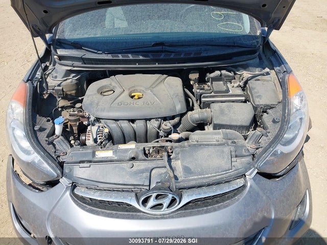 2012 Hyundai Elantra Gls/limited მანქანა იყიდება აუქციონზე, vin: 5NPDH4AEXCH092690, აუქციონის ნომერი: 30093791