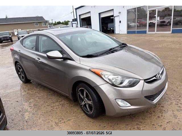 Aukcja sprzedaży 2013 Hyundai Elantra Gls/limited, vin: 5NPDH4AE7DH213452, numer aukcji: 30093805