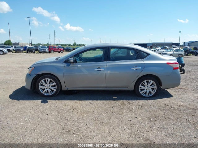 2013 Nissan Sentra S/sv/sr/sl მანქანა იყიდება აუქციონზე, vin: 3N1AB7AP6DL690397, აუქციონის ნომერი: 30093808