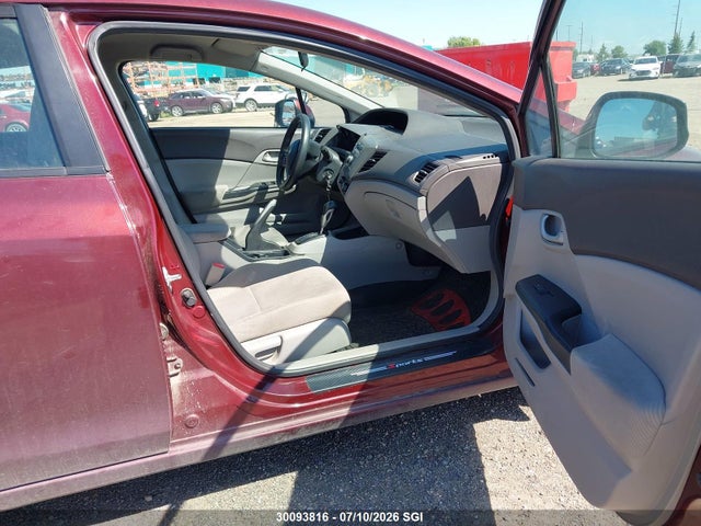 2012 Honda Civic Lx მანქანა იყიდება აუქციონზე, vin: 2HGFB2F45CH018005, აუქციონის ნომერი: 30093816