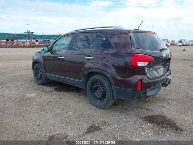 KIA SORENTO LX 2014 5XYKT3A61EG519502 Image 3