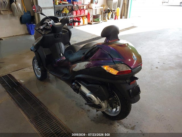 30093839 :رقم المزاد ، ZAPM610X4B5500010 vin ، 2011 Piaggio Mp3 500 Sport Abs مزاد بيع