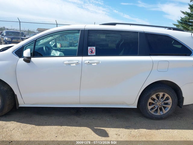 2022 Toyota Sienna Le/xle/xse/limited/platinum მანქანა იყიდება აუქციონზე, vin: 5TDGSKFC3NS053480, აუქციონის ნომერი: 30091378