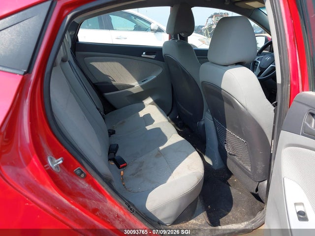 30093765 :رقم المزاد ، KMHCT4AE5CU205179 vin ، 2012 Hyundai Accent Gls/gs مزاد بيع