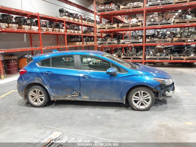 Aukcja sprzedaży 2019 Chevrolet Cruze Lt, vin: 3G1BE6SM4KS539626, numer aukcji: 30093499