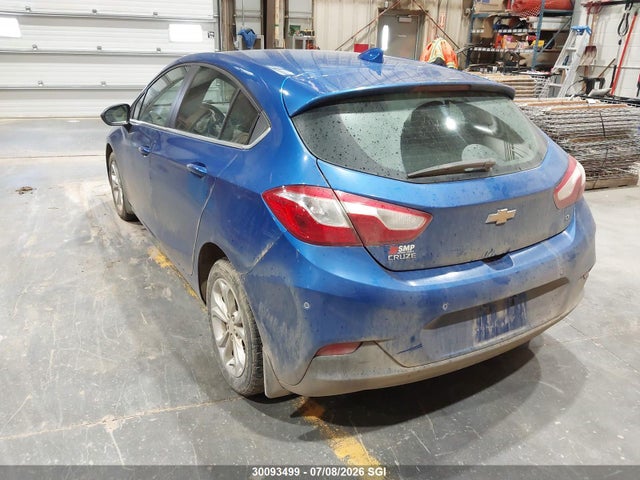 Aukcja sprzedaży 2019 Chevrolet Cruze Lt, vin: 3G1BE6SM4KS539626, numer aukcji: 30093499