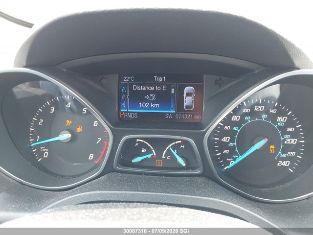 30087310 :رقم المزاد ، 1FMCU9H96DUB47863 vin ، 2013 Ford Escape Sel مزاد بيع