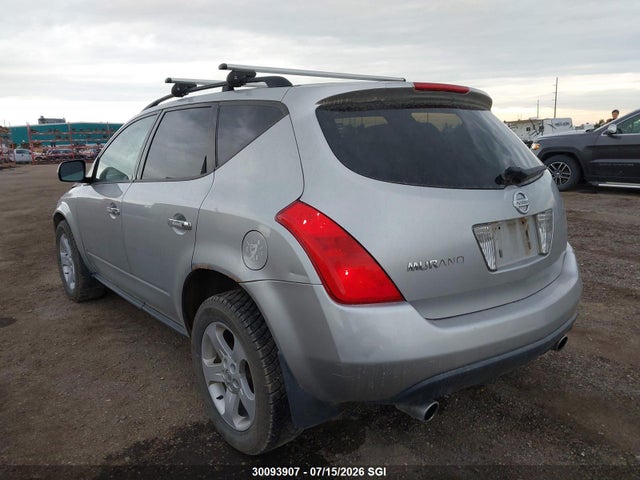 Aukcja sprzedaży 2004 Nissan Murano Sl/se, vin: JN8AZ08WX4W307587, numer aukcji: 30093907