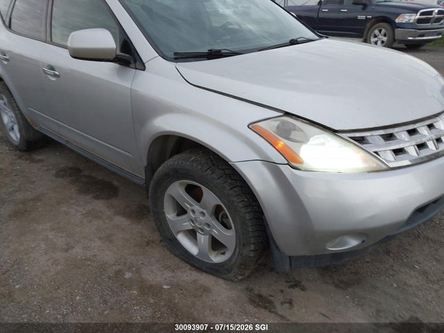 Aukcja sprzedaży 2004 Nissan Murano Sl/se, vin: JN8AZ08WX4W307587, numer aukcji: 30093907