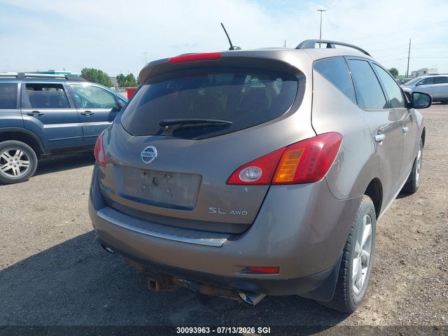 Aukcja sprzedaży 2009 Nissan Murano S/sl/le, vin: JN8AZ18W19W211926, numer aukcji: 30093963