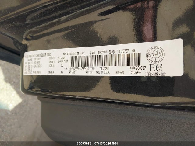 Продаж на аукціоні авто 2009 Dodge Dakota Sxt, vin: 1D7HW38P99S700434, номер лоту: 30093985