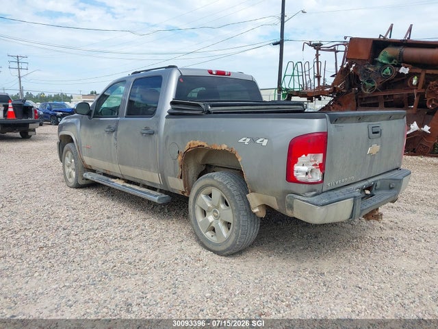 2007 Chevrolet Silverado K1500 Crew Cab მანქანა იყიდება აუქციონზე, vin: 2GCFK13Y971660595, აუქციონის ნომერი: 30093396