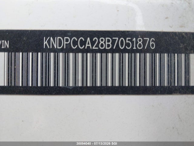Aukcja sprzedaży 2011 Kia Sportage Ex/sx, vin: KNDPCCA28B7051876, numer aukcji: 30094040