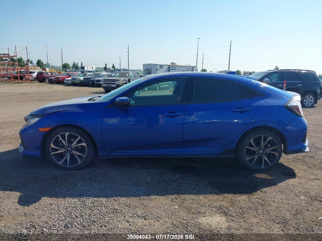 2019 Honda Civic Sport მანქანა იყიდება აუქციონზე, vin: SHHFK7G4XKU305630, აუქციონის ნომერი: 30094043