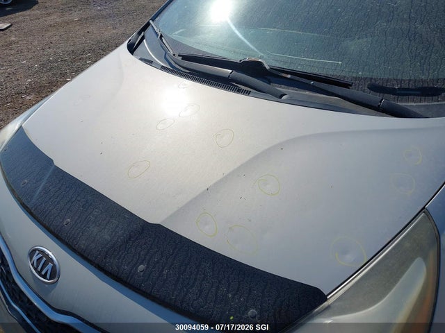 2013 Kia Rio Ex/sx მანქანა იყიდება აუქციონზე, vin: KNADN4A38D6120891, აუქციონის ნომერი: 30094059