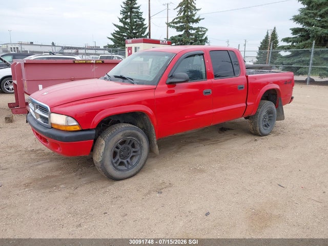 30091748 :رقم المزاد ، 1D7HG38N94S745698 vin ، 2004 Dodge Dakota Quad Sport مزاد بيع