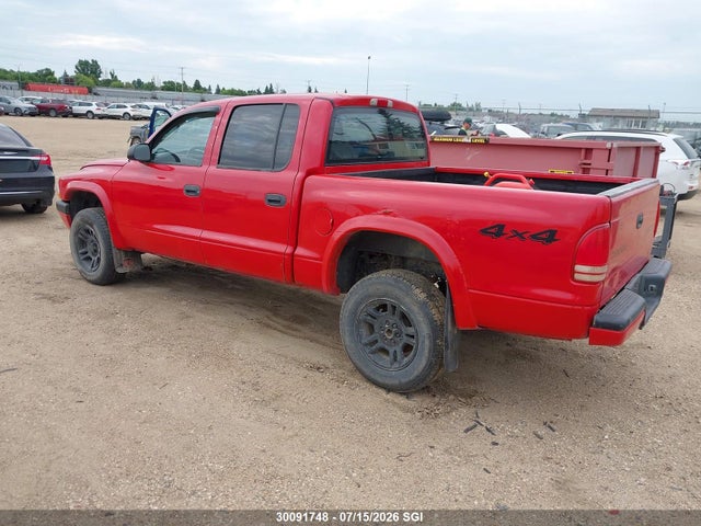 30091748 :رقم المزاد ، 1D7HG38N94S745698 vin ، 2004 Dodge Dakota Quad Sport مزاد بيع