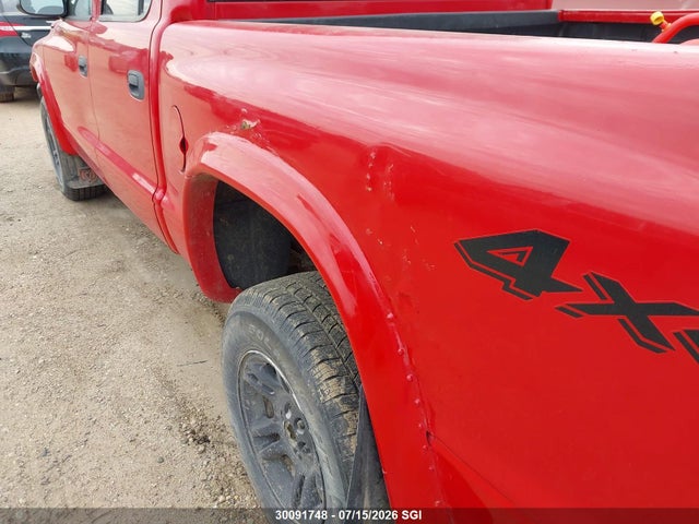 30091748 :رقم المزاد ، 1D7HG38N94S745698 vin ، 2004 Dodge Dakota Quad Sport مزاد بيع