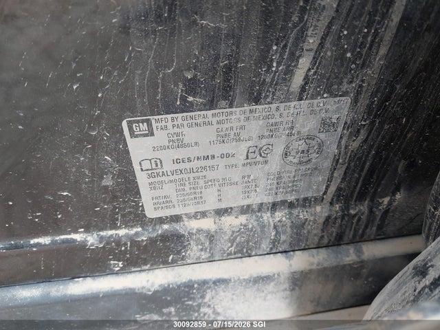 GMC Terrain Slt 2018 3GKALVEX0JL226157 Image 9