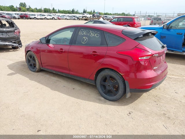 2017 Ford Focus Sel მანქანა იყიდება აუქციონზე, vin: 1FADP3M22HL288758, აუქციონის ნომერი: 30093987