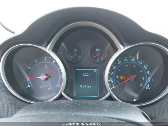 2012 Chevrolet Cruze Lt მანქანა იყიდება აუქციონზე, vin: 1G1PF5SC4C7307726, აუქციონის ნომერი: 30094160