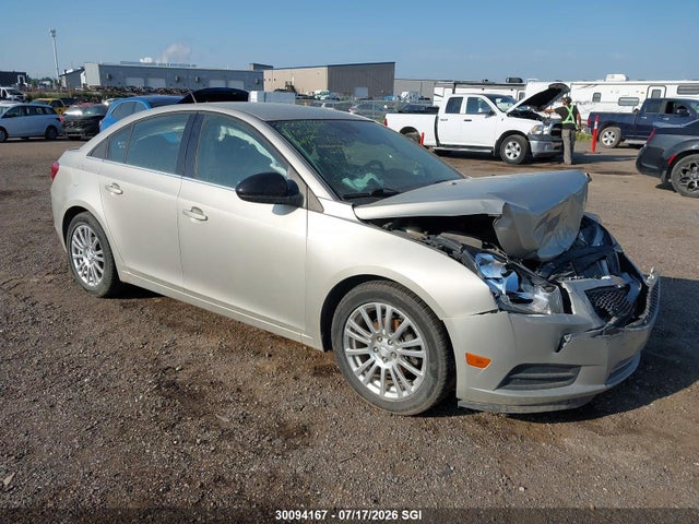 30094167 :رقم المزاد ، 1G1PJ5SB8D7125728 vin ، 2013 Chevrolet Cruze Eco مزاد بيع