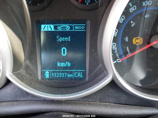 Aukcja sprzedaży 2013 Chevrolet Cruze Eco, vin: 1G1PJ5SB8D7125728, numer aukcji: 30094167