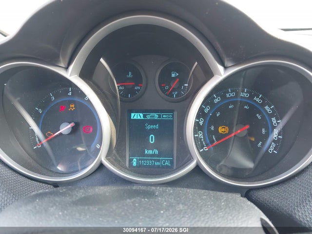 Aukcja sprzedaży 2013 Chevrolet Cruze Eco, vin: 1G1PJ5SB8D7125728, numer aukcji: 30094167