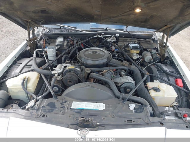 30094169 :رقم المزاد ، 1G6DW51Y9H9708629 vin ، 1987 Cadillac Brougham مزاد بيع