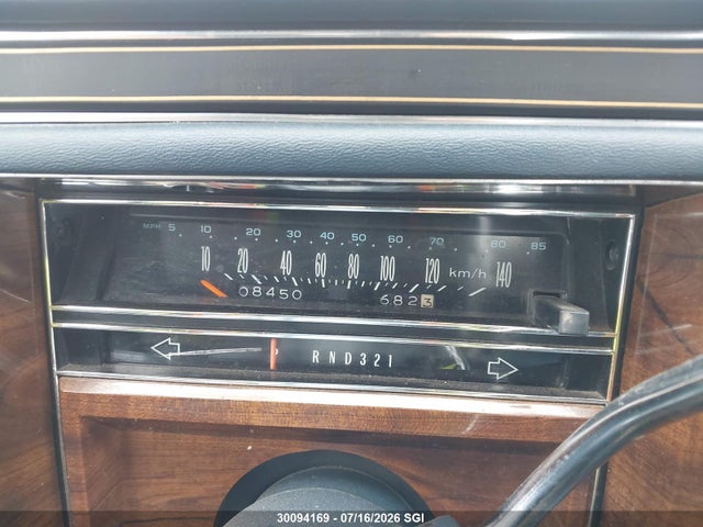 30094169 :رقم المزاد ، 1G6DW51Y9H9708629 vin ، 1987 Cadillac Brougham مزاد بيع