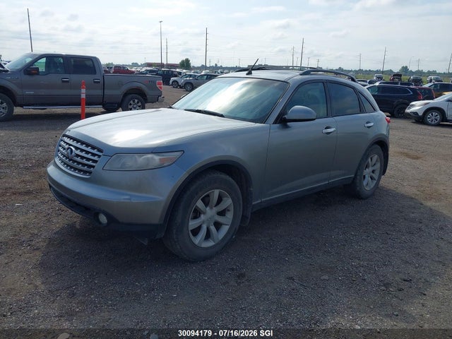 Aukcja sprzedaży 2005 Infiniti Fx35, vin: JNRAS08W15X211634, numer aukcji: 30094179