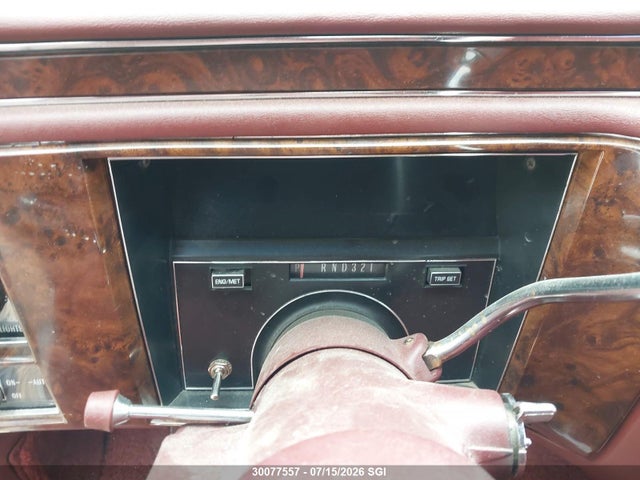 Продаж на аукціоні авто 1990 Cadillac Brougham, vin: 1G6DW5170LR717316, номер лоту: 30077557
