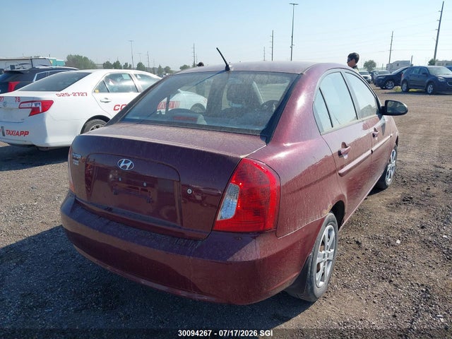 Aukcja sprzedaży 2008 Hyundai Accent Gls, vin: KMHCN45C58U212062, numer aukcji: 30094267