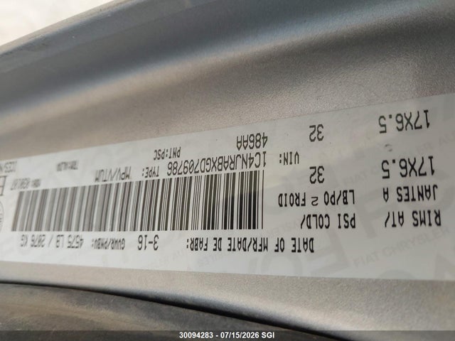 Jeep Patriot 2016 1C4NJRABXGD709786 Image 9