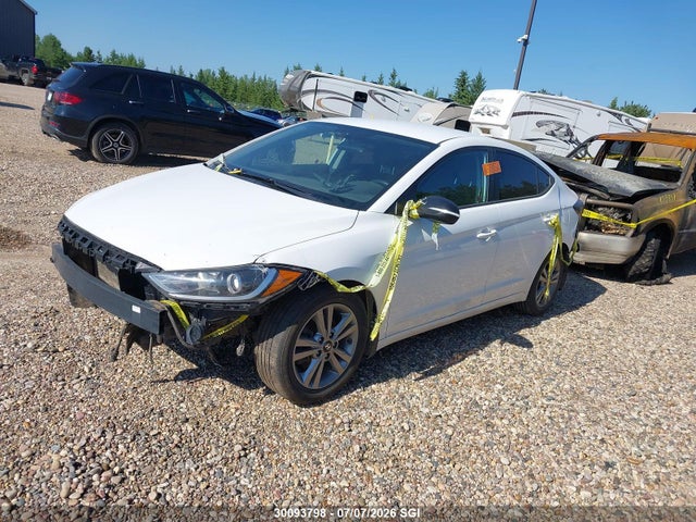 2018 Hyundai Elantra Sel/value/limited მანქანა იყიდება აუქციონზე, vin: KMHD84LF1JU517542, აუქციონის ნომერი: 30093798