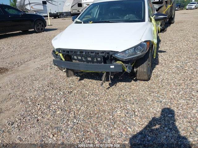 2018 Hyundai Elantra Sel/value/limited მანქანა იყიდება აუქციონზე, vin: KMHD84LF1JU517542, აუქციონის ნომერი: 30093798