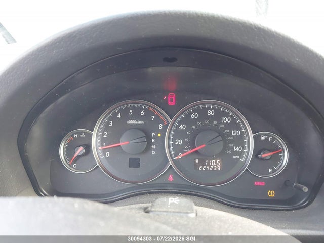 30094303 :رقم المزاد ، 4S4BP62CX87325655 vin ، 2008 Subaru Outback 2.5i Limited مزاد بيع