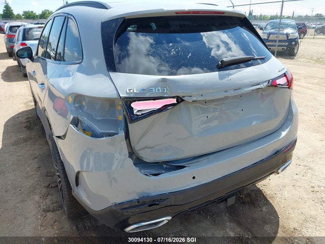 2026 Mercedes-benz Glc 300 4matic მანქანა იყიდება აუქციონზე, vin: W1NKM4HB6TF523821, აუქციონის ნომერი: 30094130