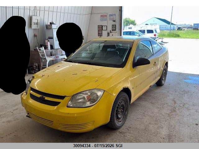 2007 Chevrolet Cobalt Ls მანქანა იყიდება აუქციონზე, vin: 1G1AJ15F677342955, აუქციონის ნომერი: 30094334