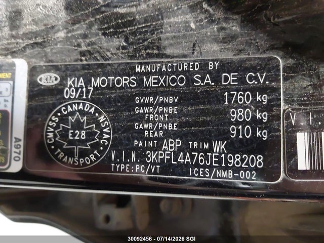 KIA Forte 2018 3KPFL4A76JE198208 Image 9